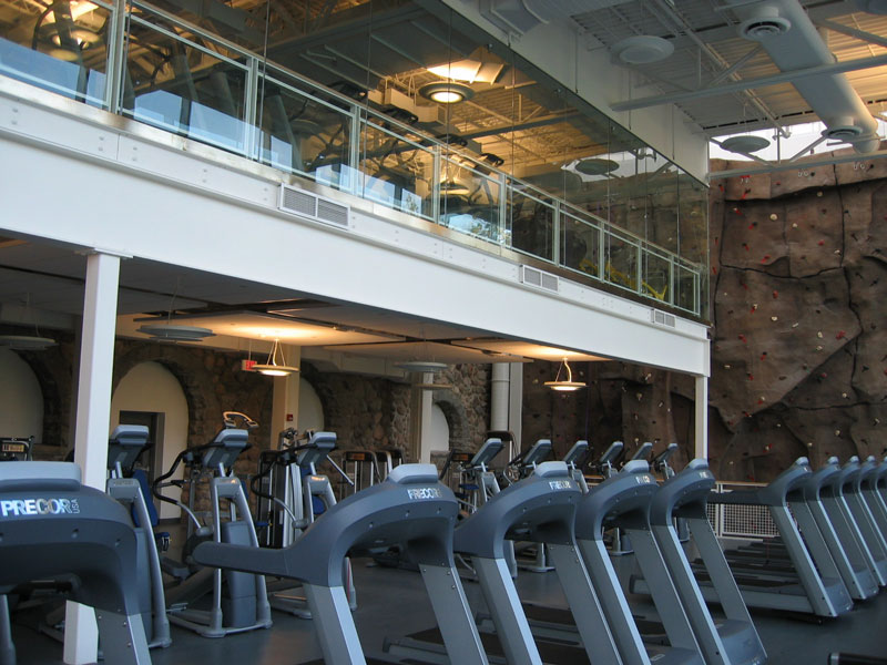 Blood Fitness Center Interior