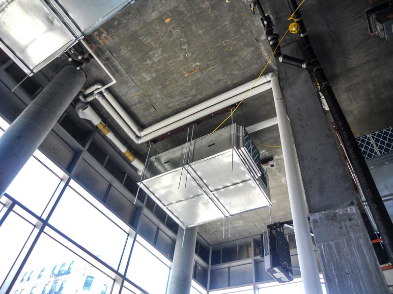 Hanging Mechanical Unit Support